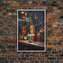 Load image into Gallery viewer, Cocktail Print, Bar Cart Wall Art, Canvas Print, Wall Hanging, Portrait Art, Cocktail Art, Retirement Gifts, Apartment Wall Decor, RV Decor