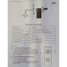 Carregar imagem no visualizador da galeria, 3-in-1 Remote Control for Ceiling Fan