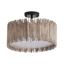 Carregar imagem no visualizador da galeria, 3-Light Farmhouse LED Ceiling Lighting