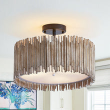 Carregar imagem no visualizador da galeria, 3-Light Farmhouse LED Ceiling Lighting