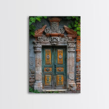 Load image into Gallery viewer, Change223 Colorful Indian Architecture Canvas Print, Traditional Art if India, Photography Print, Indian Wall Art, Living Room Decor