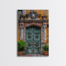 Load image into Gallery viewer, Change34 Colorful Indian Architecture Canvas Print, Traditional Art if India, Photography Print, Indian Wall Art, Living Room Decor