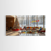 Cargar imagen en el visor de la galería, Fall Festival Sunset Framed Canvas Print, Autumn Farmhouse Decor, Rustic Country Landscape Art, Fall Gift Idea, Seasonal Wall Art