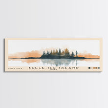 Load image into Gallery viewer, Belle-Ile Island, France Watercolor Beach Print, Vacation Gift, France Wall Art, Beach Painting, Beach Decor, Beach Painting