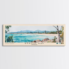 Load image into Gallery viewer, Byron Bay, Australia Watercolor Beach Print, Vacation Gift, Australia Wall Art, Beach Painting, Beach Decor, Beach Painting