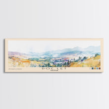 Load image into Gallery viewer, Doc Let, Vietnam Watercolor Print, Vacation Gift, Vietnam Wall Art, Beach Painting, Beach Decor, Large Wall Art, Wood Frame Art