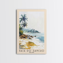 Load image into Gallery viewer, Baía do Sancho, Brazil Watercolor Beach Print, Vacation Gift, Brazil Wall Art, Beach Painting, Beach Decor, Beach Painting