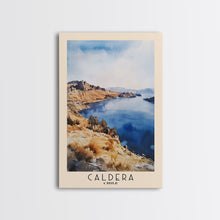 Load image into Gallery viewer, Caldera, Chile Watercolor Print, Vacation Gift, Chile Wall Art, Beach Painting, Beach Decor, Large Wall Art, Wood Frame Art