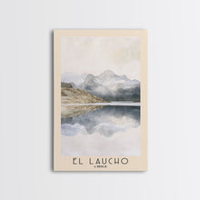 Load image into Gallery viewer, El Laucho, Chile Watercolor Print, Vacation Gift, Chile Wall Art, Beach Painting, Beach Decor, Large Wall Art, Wood Frame Art