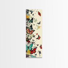 Load image into Gallery viewer, Traditional Sumo Wrestlers Japanese Art Tall Skinny Framed Canvas Print - Ukiyo-e Wall Art