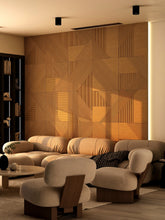Load image into Gallery viewer, Modern Solid Wood Panel