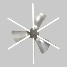 Carregar imagem no visualizador da galeria, 30" Theron Modern DC Motor Downrod Mount Reversible Ceiling Fan with LED Lighting and Remote Control