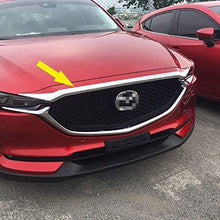 Load image into Gallery viewer, Beautost for Mazda 2017 2018 2019 2020 2021 2022 2023 2024 CX-5 CX5 Chrome Front Hood Grill Cover Bonnet Trim