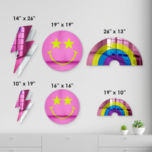 Carregar imagem no visualizador da galeria, Bundle | Retro Cool 3-Piece Set | Rainbow, Smiley Face, Lightning Bolt