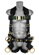 Load image into Gallery viewer, Frontline 350TWQC Patriot Tower Climbing Harness with Seat Sling, Airflo and Quick Connect Buckles - Made in USA 2XL