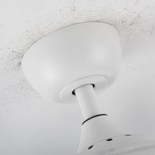 Carregar imagem no visualizador da galeria, 36" Bangaiore Modern Downrod Mount Crystal Ceiling Fan with Lighting and Remote Control