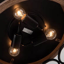 Carregar imagem no visualizador da galeria, 36" Mirelle Farmhouse Downrod Mount Ceiling Fan with Lighting and Remote Control