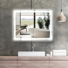 Carregar imagem no visualizador da galeria, 36 x 28 Inch Center Glow LED Bathroom Mirror