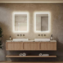 Carregar imagem no visualizador da galeria, 36 x 24 Inch Center Glow LED Bathroom Mirror