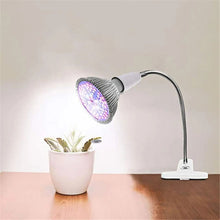 Carregar imagem no visualizador da galeria, 360° Flexible LED Grow Light with E27 Base, Clip-On Gooseneck & Switch