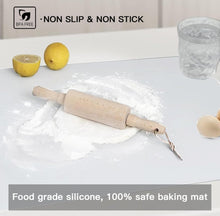 Carregar imagem no visualizador da galeria, Silicone Mats for Kitchen Counter, 47.3"x23.6"x0.08" Largest Heat Resistant Mat Kitchen Island Waterproof 2MM Thick Countertop Protector Mat Nons-slip