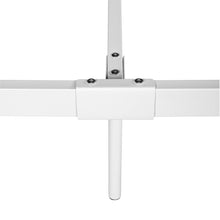 Carregar imagem no visualizador da galeria, 86.4" L X 59.6" W X 44" H Metal Bed Frame Queen Size Standerd Bed Frame - WHITE