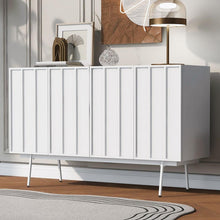 Carregar imagem no visualizador da galeria, Modern Cabinet with 4 Doors, Suitable for Living Rooms, Entrance and Study Rooms.