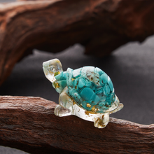 Carregar imagem no visualizador da galeria, Crystal Turtle Decor