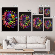 Load image into Gallery viewer, Botanical Canvas Print Set of 3 - Botanical Illustration - Botanical Art Print - Art Prints - Botanical Print Set of 3 - Botanical Wall Art