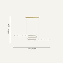 Carregar imagem no visualizador da galeria, Agnes Chandelier