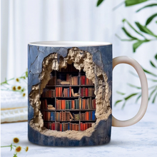 Load image into Gallery viewer, 3D Bookshelf Mug