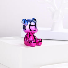 Carregar imagem no visualizador da galeria, Gradient Mini Art Bear Figurine