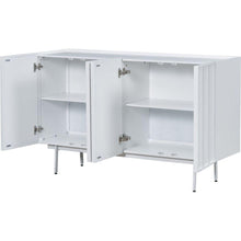 Carregar imagem no visualizador da galeria, Modern Cabinet with 4 Doors, Suitable for Living Rooms, Entrance and Study Rooms.