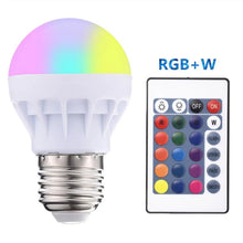 Carregar imagem no visualizador da galeria, 3W LED Bulb RGB Colorful Light for Indoor