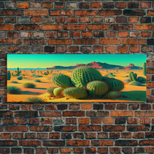 Load image into Gallery viewer, Desert Wall Art, Framed Canvas Print, Sahara Desert, Desert Image, Desert Horizon Art, Desert Abstract Art, Desert Canvas, Desert Art Work