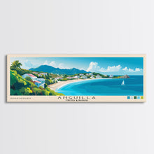 Load image into Gallery viewer, Anguilla, United Kingdom Panoramic Print, Vacation Gift, United Kingdom Wall Art, Vacation Wall Art, Vacatation Memories, Beach Decor, Beach Or Lakehouse Art