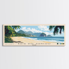 Carregar imagem no visualizador da galeria, Baía do Sancho, Brazil Panoramic Print, Vacation Gift, Brazil Wall Art, Vacation Wall Art, Vacatation Memories, Beach Decor, Beach Or Lakehouse Art