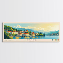 Load image into Gallery viewer, Banje, Croatia Panoramic Print, Vacation Gift, Croatia Wall Art, Beach Painting, Beach Decor, Beach Or Lakehouse Art