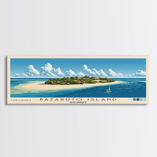 Load image into Gallery viewer, Bazaruto Island, Mozambique Panoramic Print, Vacation Gift, Mozambique Wall Art, Vacation Wall Art, Vacatation Memories, Beach Decor, Beach Or Lakehouse Art