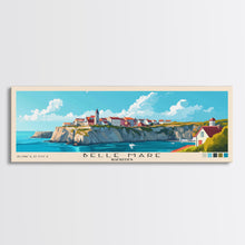 Load image into Gallery viewer, Belle Mare, Mauritius Panoramic Print, Vacation Gift, Mauritius Wall Art, Beach Painting, Beach Decor, Large Wall Art, Wood Frame Art