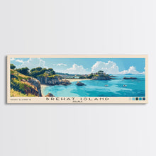 Load image into Gallery viewer, Bréhat Island, France Panoramic Print, Vacation Gift, France Wall Art, Vacation Wall Art, Vacatation Memories, Beach Decor, Beach Or Lakehouse Art