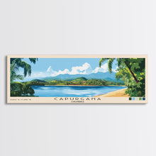Carregar imagem no visualizador da galeria, Capurgana, Colombia Panoramic Beach Print, Vacation Gift, Colombia Wall Art, Beach Painting, Beach Decor, Beach Painting