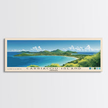 Cargar imagen en el visor de la galería, Carriacou Island, Grenada Panoramic Print, Vacation Gift, Grenada Wall Art, Vacation Wall Art, Vacatation Memories, Beach Decor, Beach Or Lakehouse Art