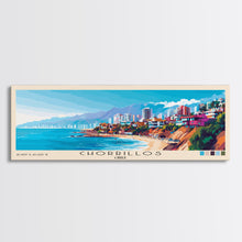 Cargar imagen en el visor de la galería, Chorrillos, Chile Panoramic Print, Vacation Gift, Chile Wall Art, Vacation Wall Art, Vacatation Memories, Beach Decor, Beach Or Lakehouse Art