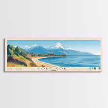 Cargar imagen en el visor de la galería, Cole Cole, Chile Panoramic Print, Vacation Gift, Chile Wall Art, Vacation Wall Art, Vacatation Memories, Beach Decor, Beach Or Lakehouse Art