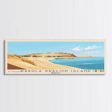 Carregar imagem no visualizador da galeria, Dakhla dragon island, Morocco Panoramic Print, Vacation Gift, Morocco Wall Art, Beach Painting, Beach Decor, Beach Or Lakehouse Art