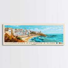 Carregar imagem no visualizador da galeria, Falaises d’El Marsa a Alger, Algeria Panoramic Print, Vacation Gift, Algeria Wall Art, Vacation Wall Art, Vacatation Memories, Beach Decor, Beach Or Lakehouse Art