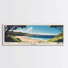 Carregar imagem no visualizador da galeria, Flaherty Beach, Australia Panoramic Beach Print, Vacation Gift, Australia Wall Art, Beach Painting, Beach Decor, Beach Painting