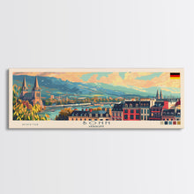 Load image into Gallery viewer, Bonn Germany Travel Print Wall Art, Panoramic City Art, Travel Art, Wall Decor, Vacation Gift, Framed Canvas Print Or Metal Art