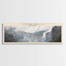 Load image into Gallery viewer, Angel Falls Wall Art Travel Poster Print, Gift For Travel Lover, Vacation Gift, Venezuela Wall Art, Home Decor, Original Art